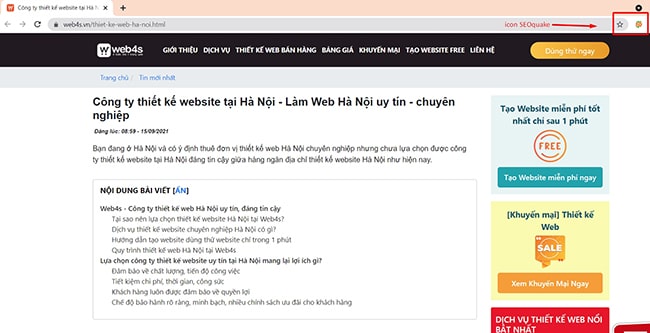 C&aacute;ch d&ugrave;ng SEOquake